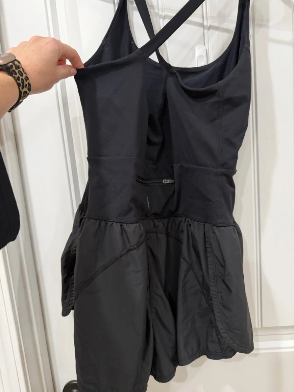 EUC FP Movement by Free People Black Runsie Romper - Picture 7 of 8